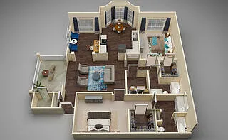 Floor plan Ellenborough