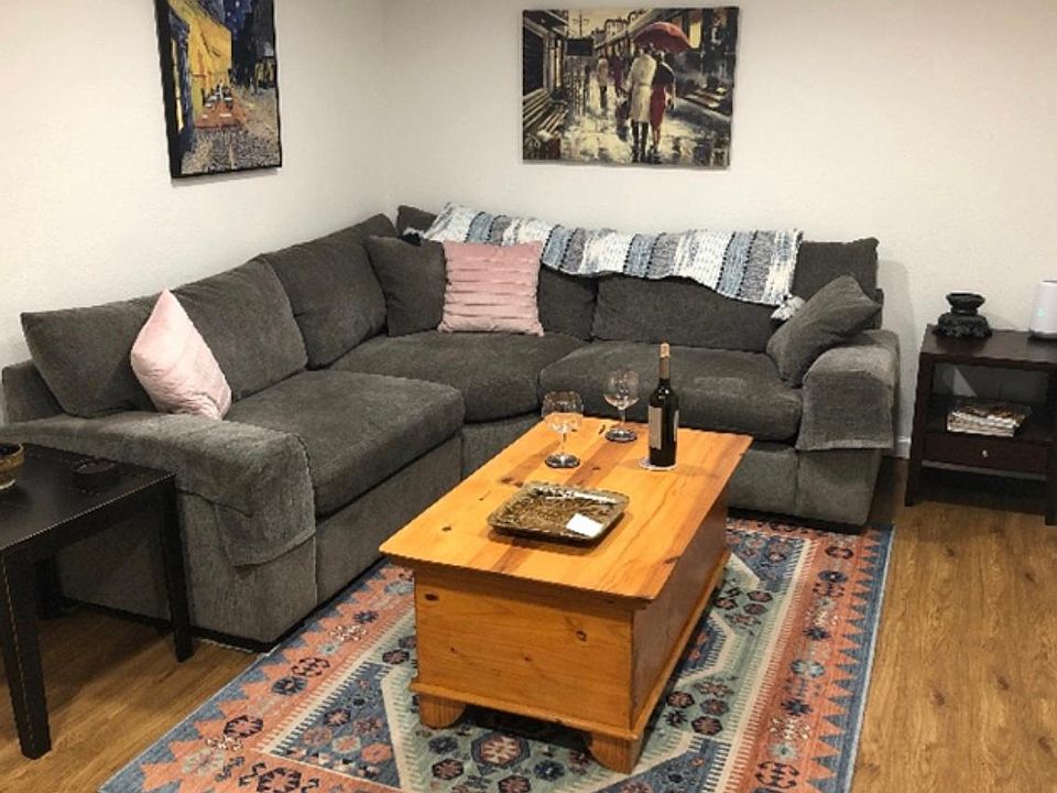 Comfortably furnished living room