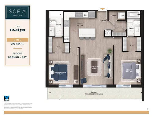 Floor plan Evelyn