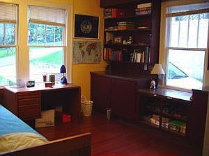 Hardwoods and built-ins throughout