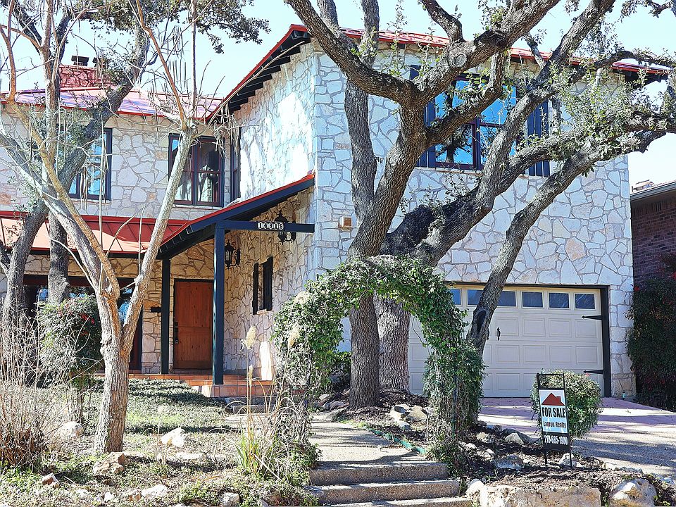 Front of home facing south
