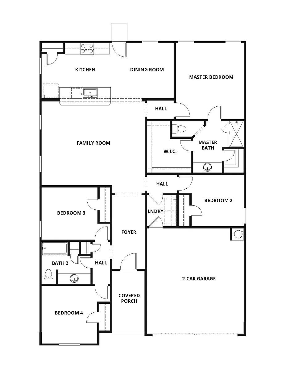 Floor plan Reed