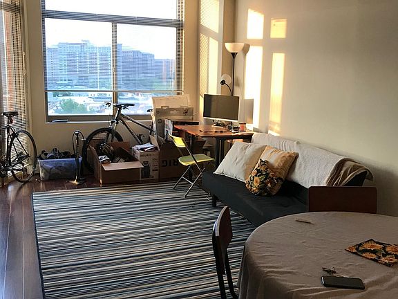 sunny living dining area