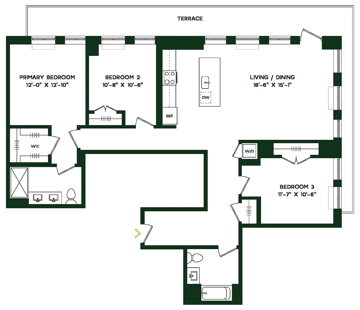 Floor plan C9W
