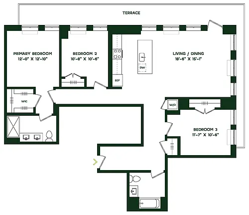 Floor plan C9W