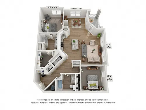 Floor plan Jones