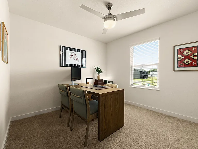 The Ascent townhome, model home