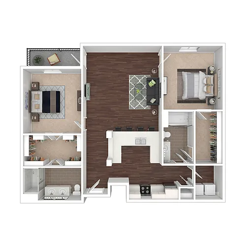 Floor plan B3 Monticello