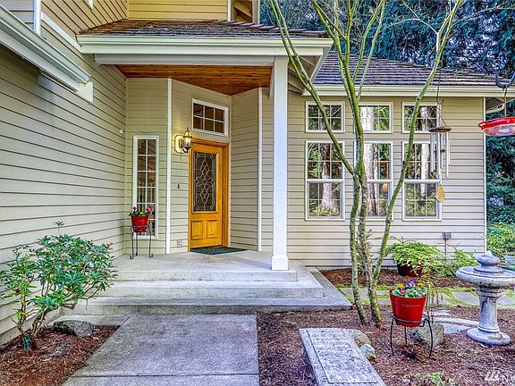 The welcoming entrance to the home.  