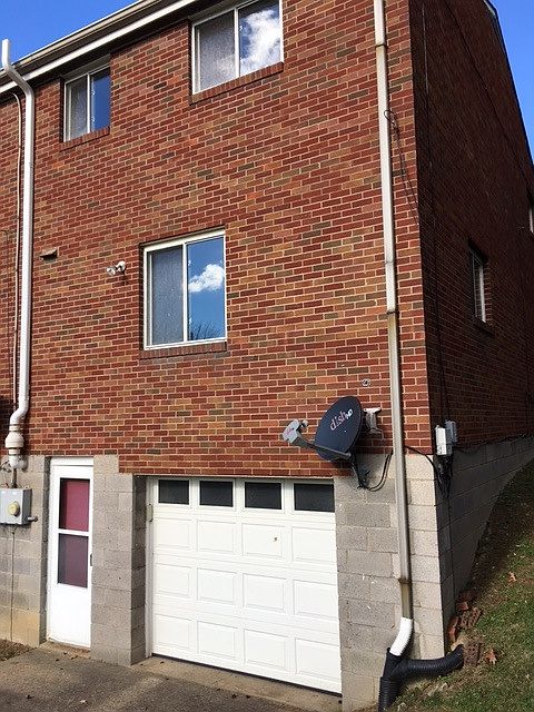 Back of townhouse