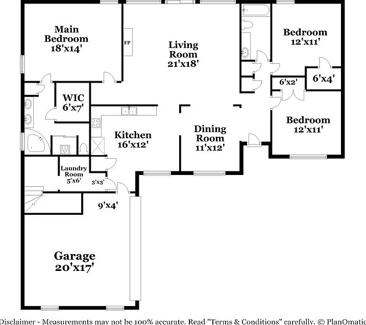 3 bed, 2.0 bath, 1869 sqft, $1,970 — Photo 2