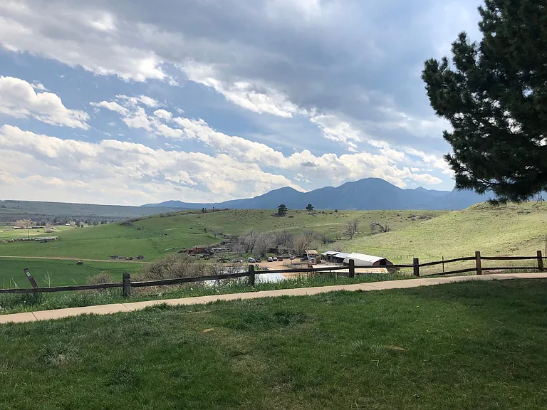 View from back deck