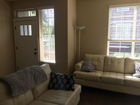 Lots of light at interior front entrance.