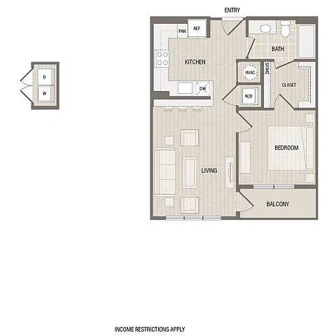 Floor plan A1.2.P6 Affordable