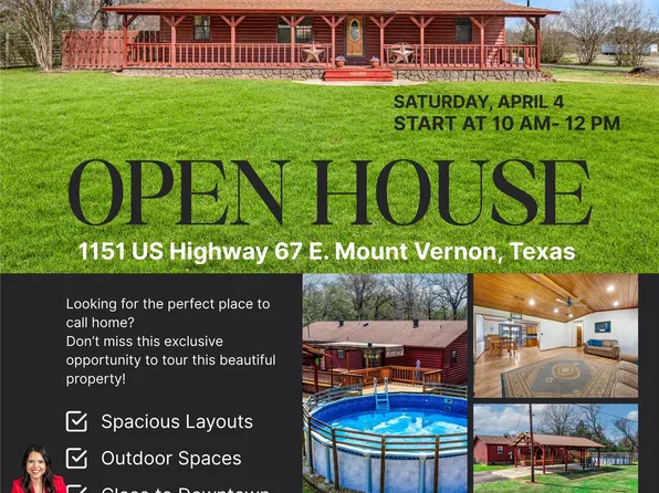 1151 Us Highway 67 E, Mt Vernon, TX 75457
