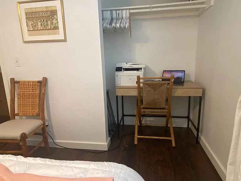 Bedroom 2 with work area