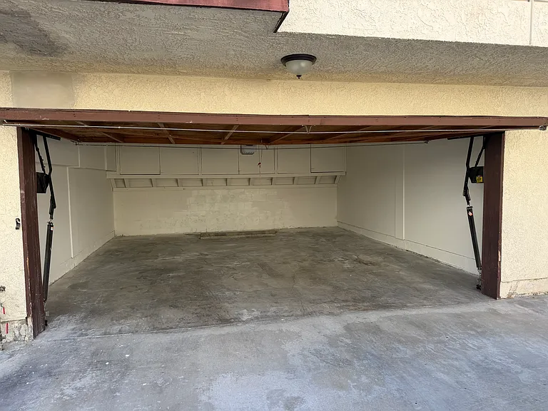 2 Car garage with storage space
