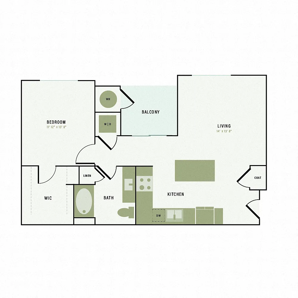 Floor plan A8