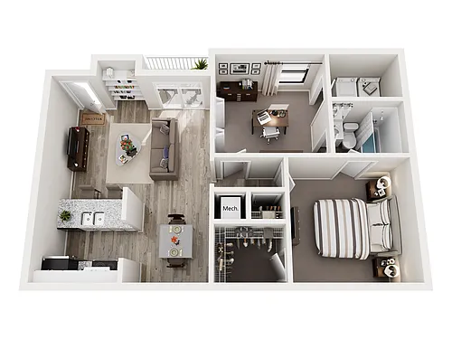 Floor plan The Schooner