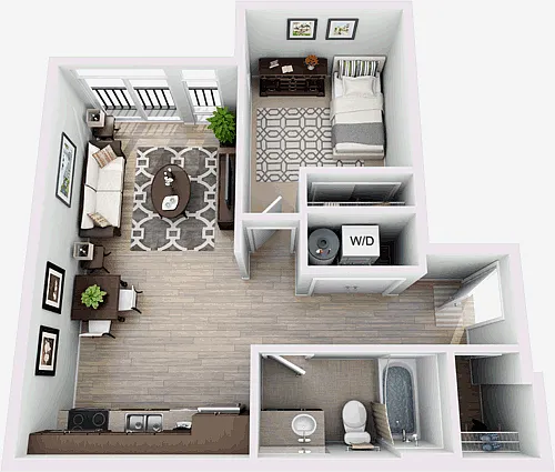 Floor plan A1