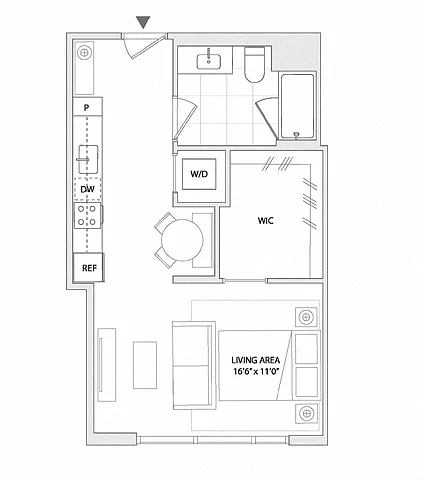 Floor plan STUDIO B13