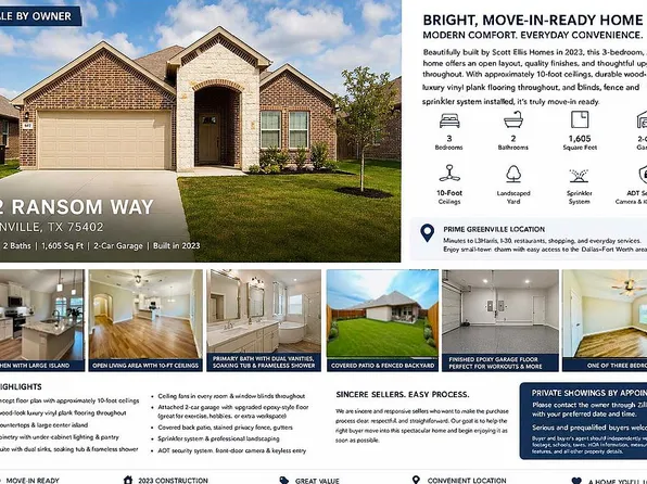 802 Ransom Way, Greenville, TX 75402