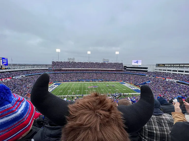 A great place to enjoy a football game.