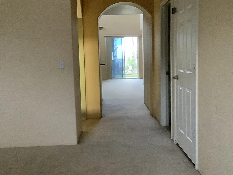 front entry with view to back yard