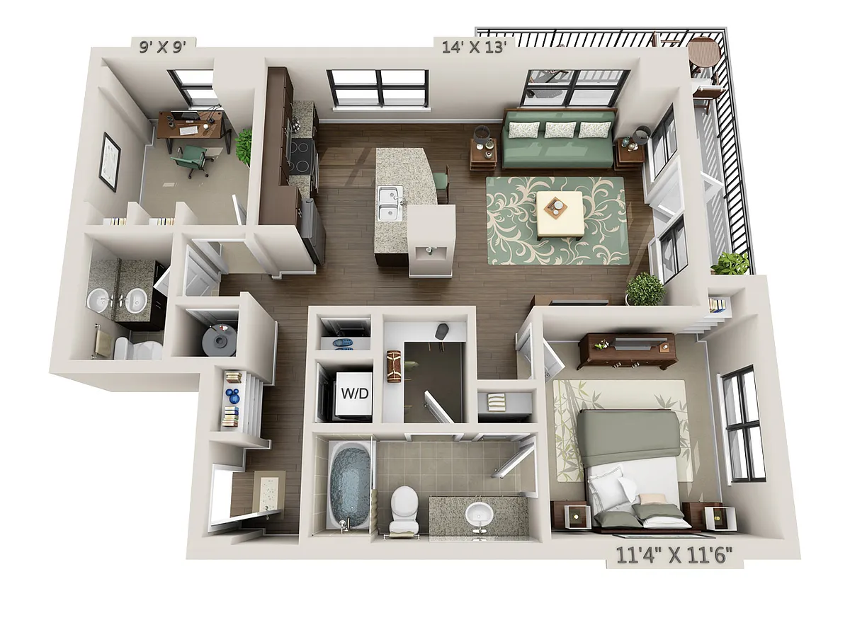 Floor plan Soar (A1.5A)