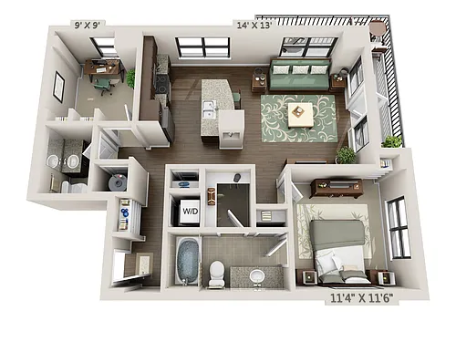 Floor plan Soar (A1.5A)
