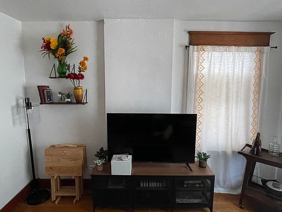 TV and portable eating tables