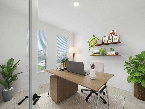 Virtually Staged Office