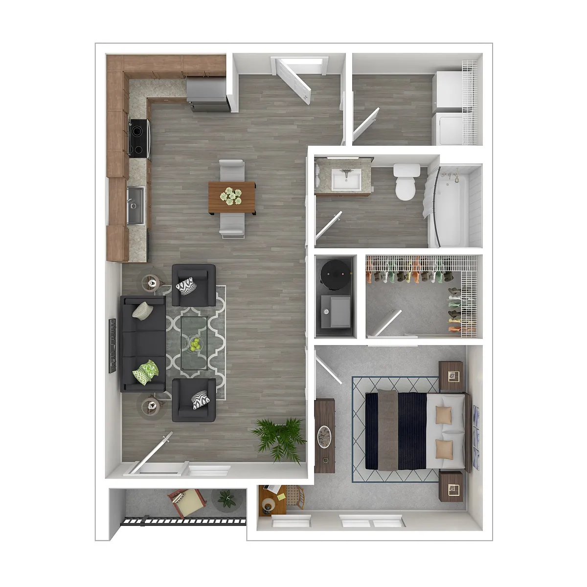 Floor plan Georgia
