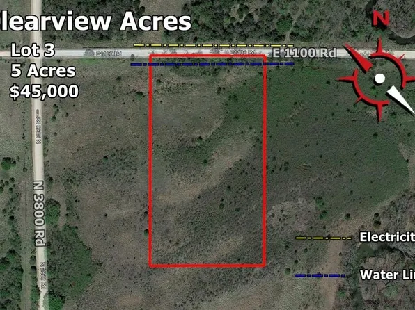 380155 E 1100th Rd Lot 3, Okemah, OK 74859