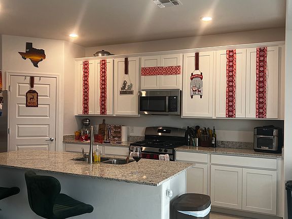Decorated kitchen