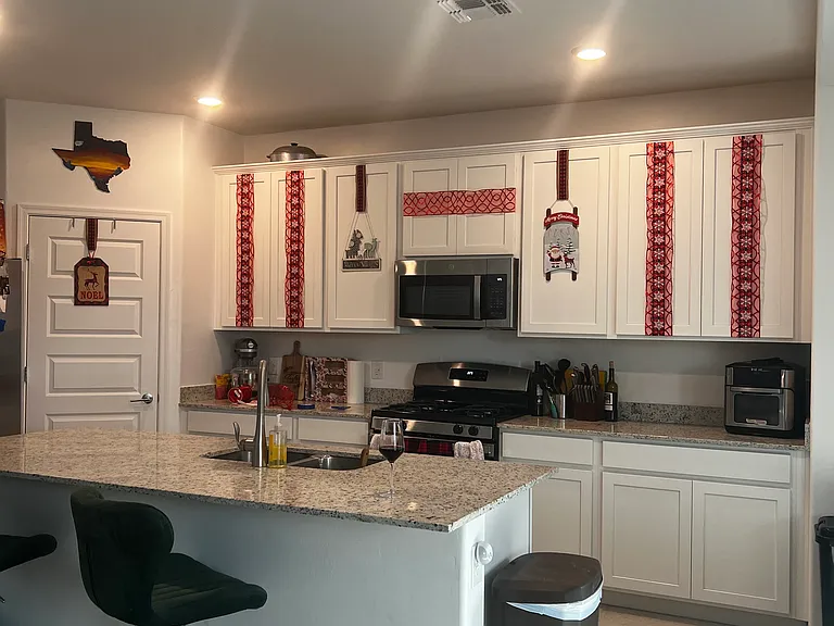 Decorated kitchen