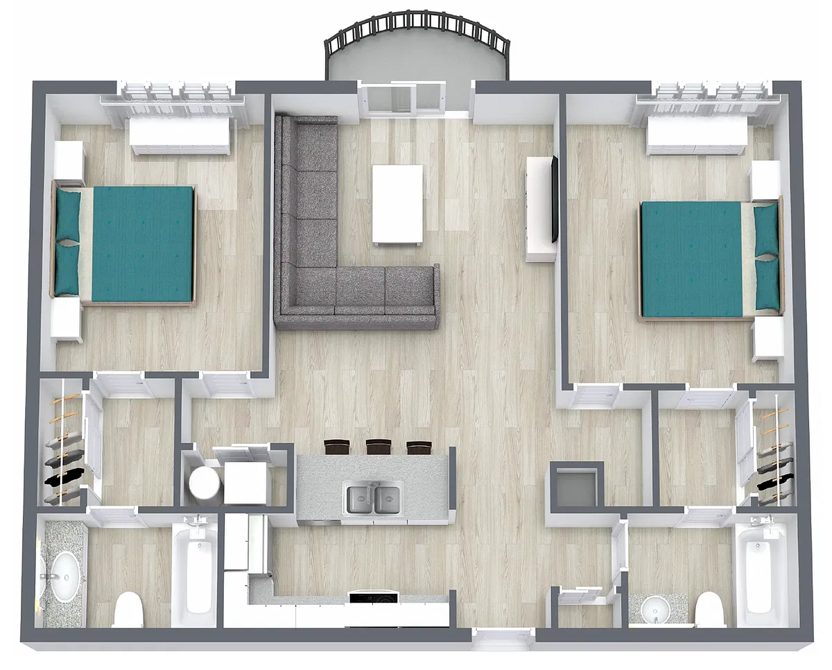 Floor plan Bassett