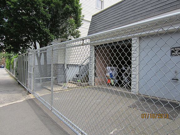 Garage and back stairs
