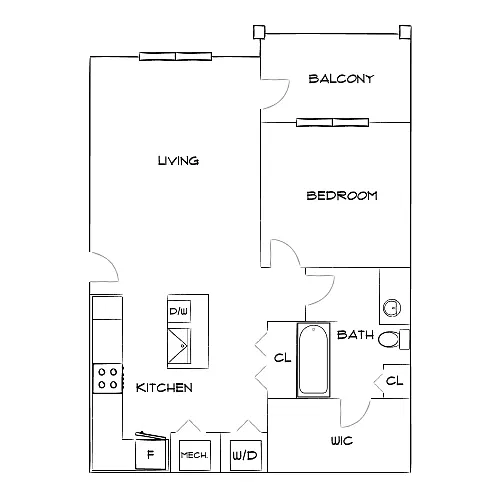 Floor plan Design 1A