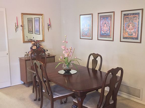 Formal dining area