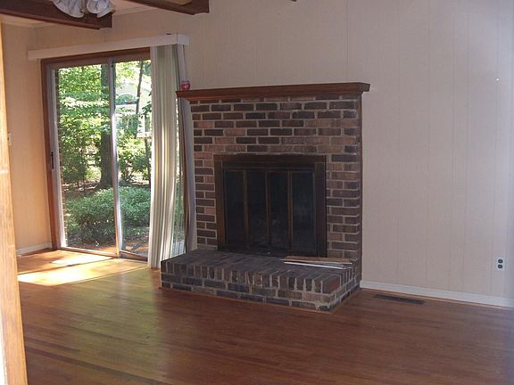 Great Room with Wood Fireplace