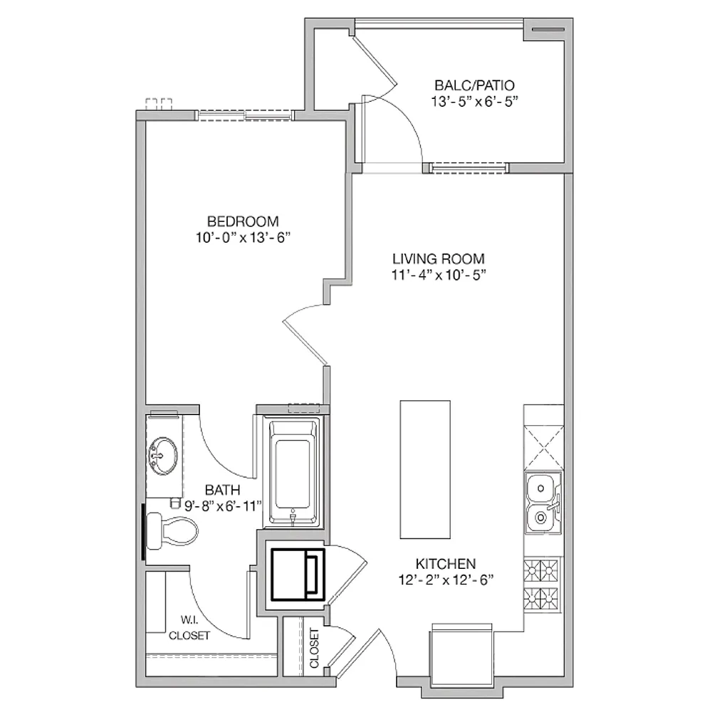 Floor plan Broadway