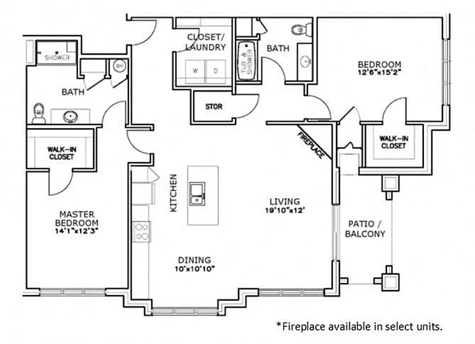 Floor plan C6