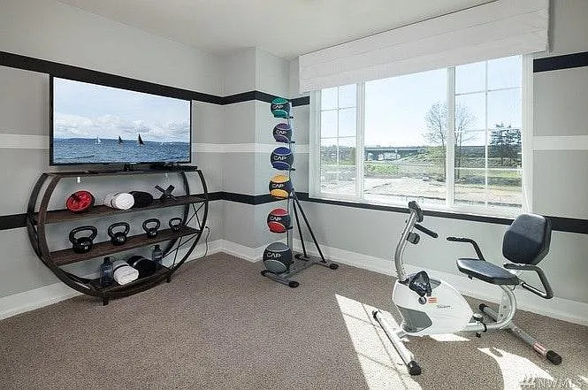 3rd Floor - Other Bedroom (model home furnished)