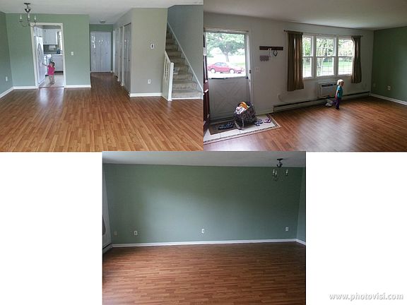 Entrance/living/dining room