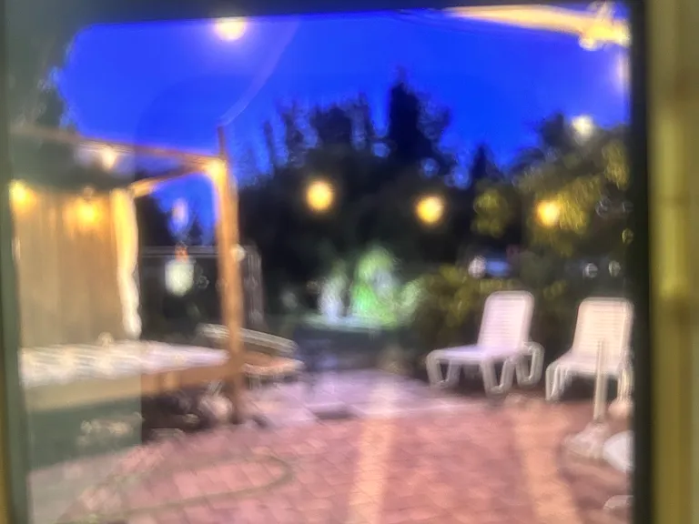 Backyard patio
