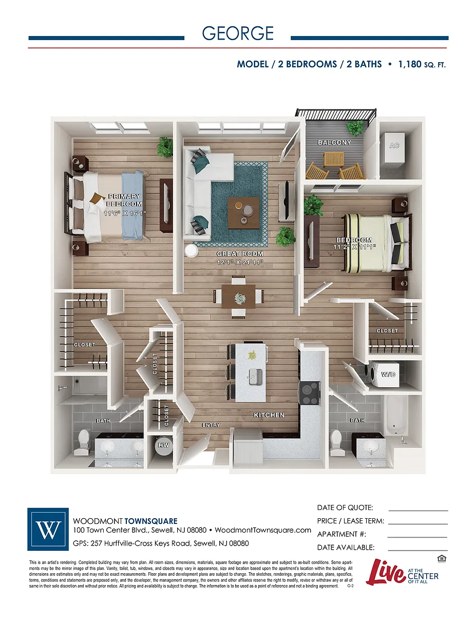 Floor plan George