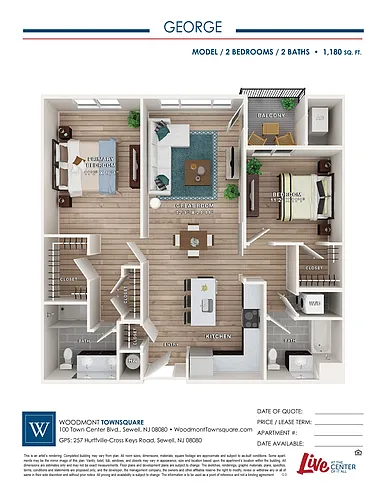 Floor plan George
