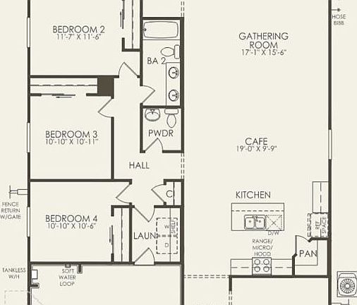 First Floor 4 br 2.5 ba