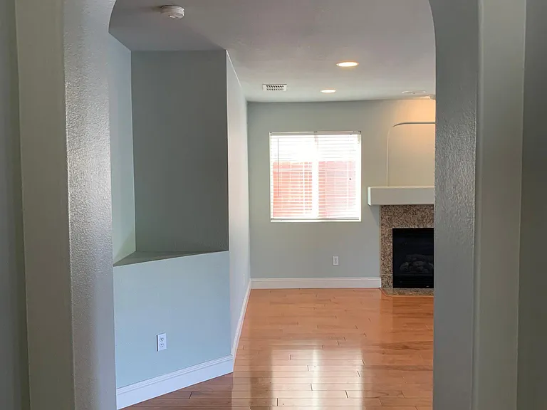 Hallway to family room